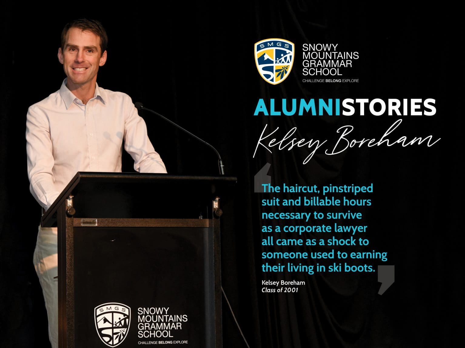 Alumni Story – Kelsey Boreham (Class of 2001)