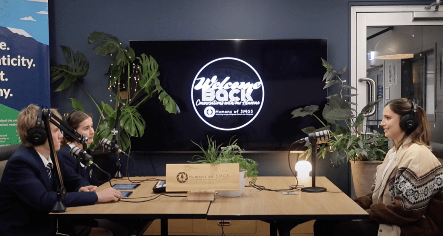 Exploring Real-World Learning Through Podcasting: SMGS Digital Media Class Launches ‘Welcome Back’ Podcast