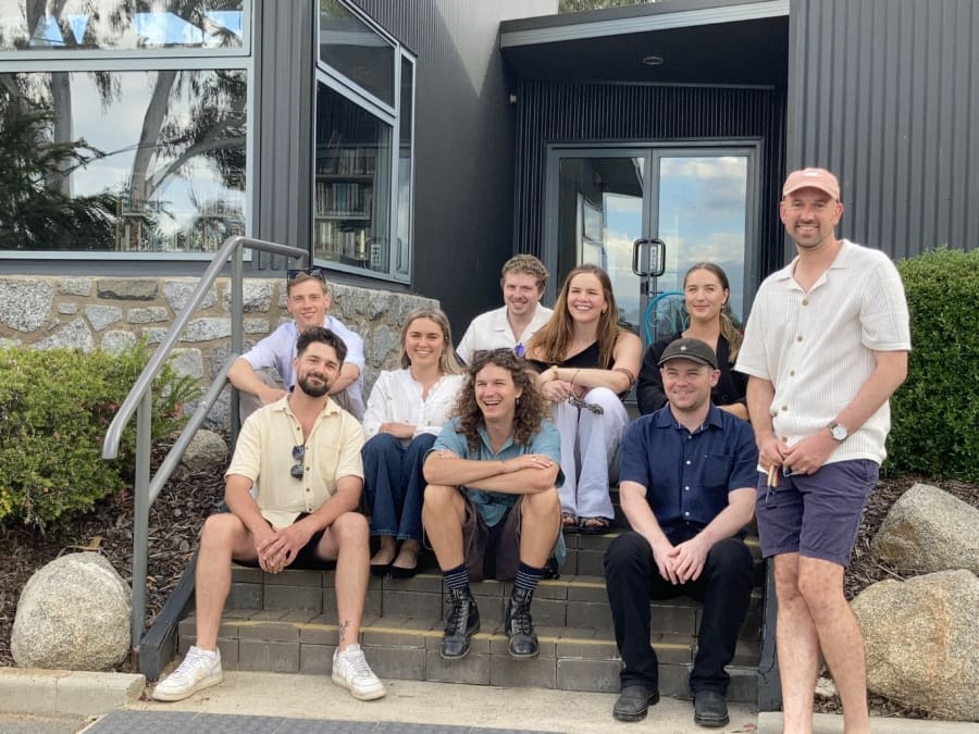 2015 Yr 12s and Tim | Snowy Mountains Grammar School | SMGS Class of 2015 10-Year Reunion: Celebrating Connection, Opportunity and Lifelong Memories