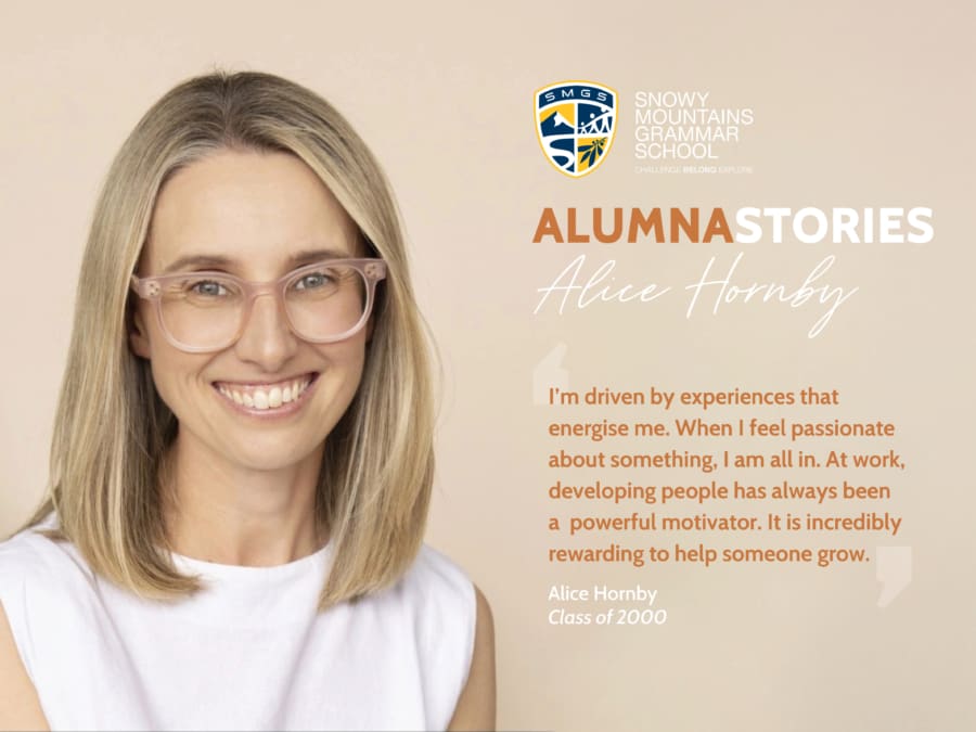 AlumnaStories BlogPost AH | Snowy Mountains Grammar School | Alumni Story - Alice Hornby (Class of 2000)