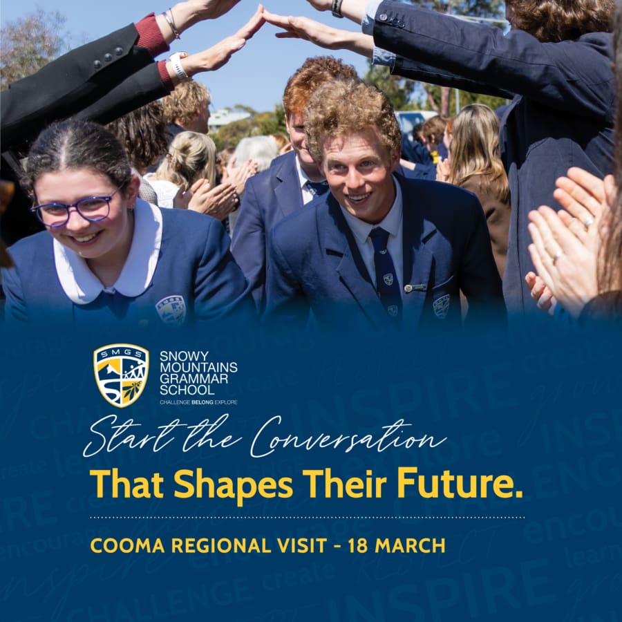 CoomaMeetGreet | Snowy Mountains Grammar School | Home